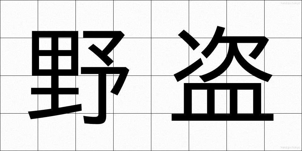 野盗 (やとう)