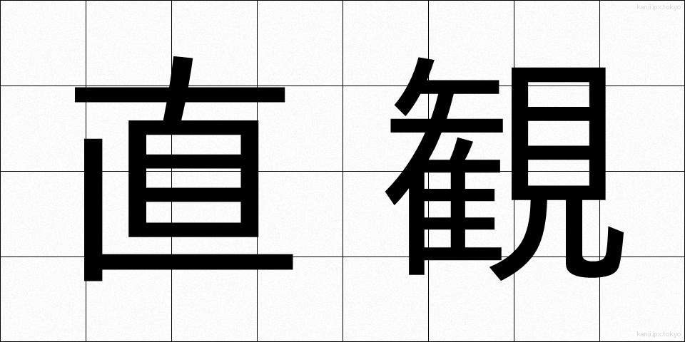 直観 (ちょっかん)