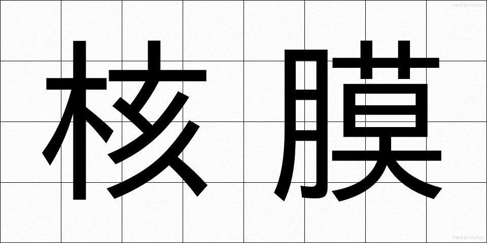 核膜 (かくまく)