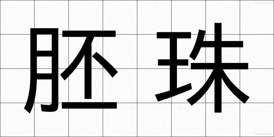 胚珠 (はいしゅ)