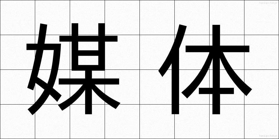 媒体 (ばいたい)