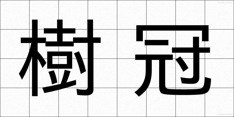 樹冠 (じゅかん)