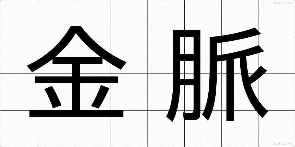 金脈 (きんみゃく)