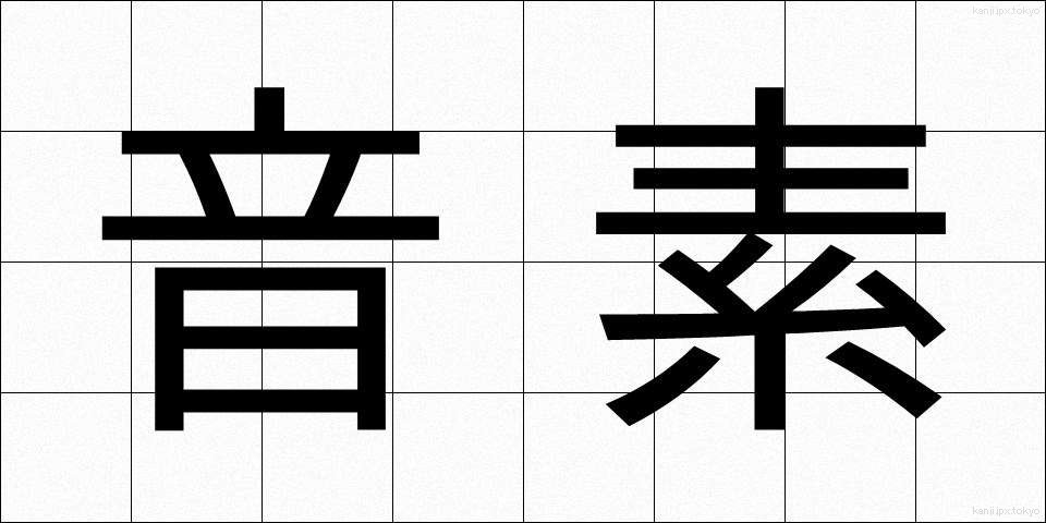 音素 (おんそ)