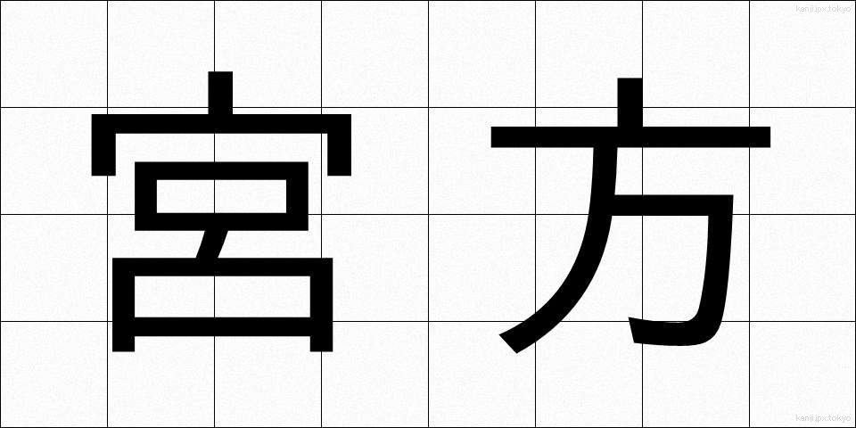宮方 (みやかた)