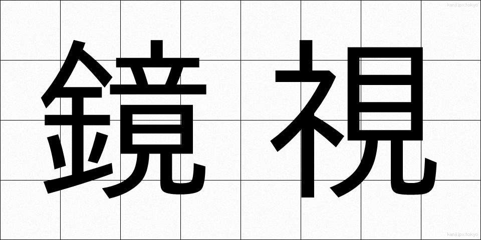 鏡視 (きょうし)
