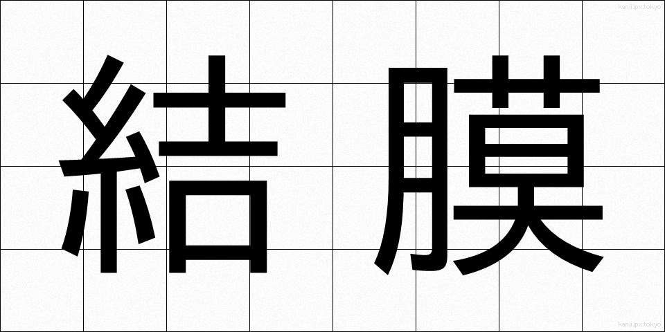 結膜 (けつまく)