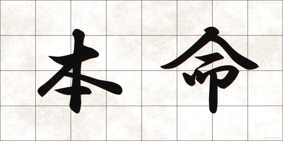 本命 (ほんめい)