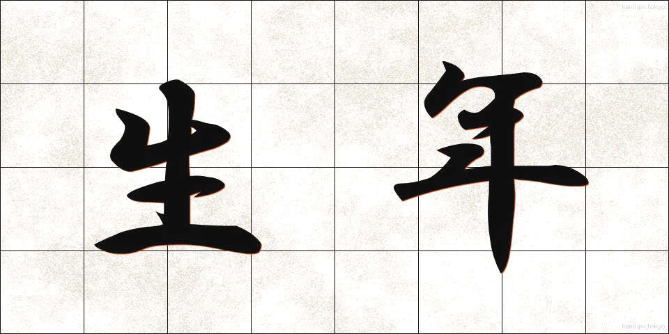 生年 (せいねん)