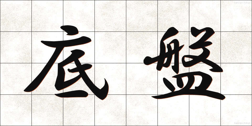 底盤 (ていばん)