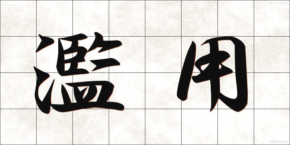 濫用 (らんよう)