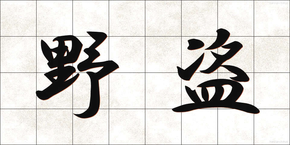 野盗 (やとう)