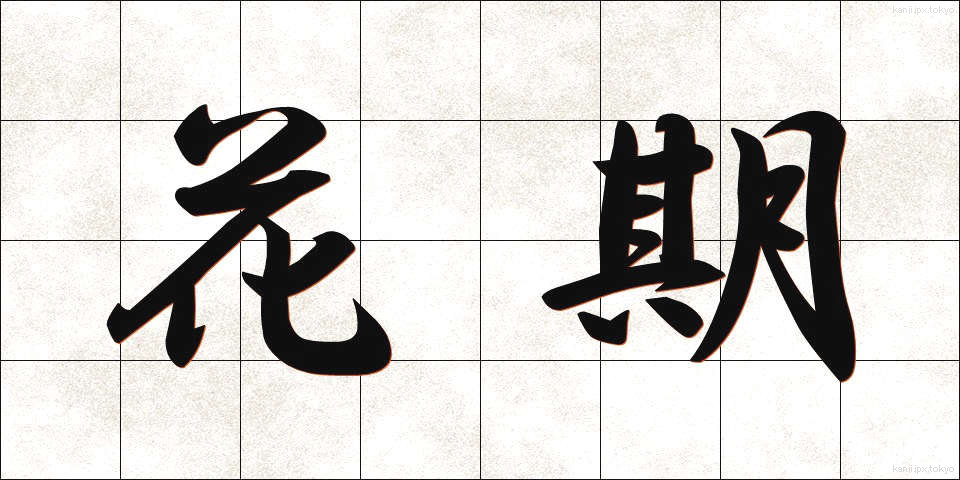 花期 (かき)