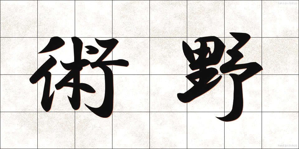 術野 (じゅつや)