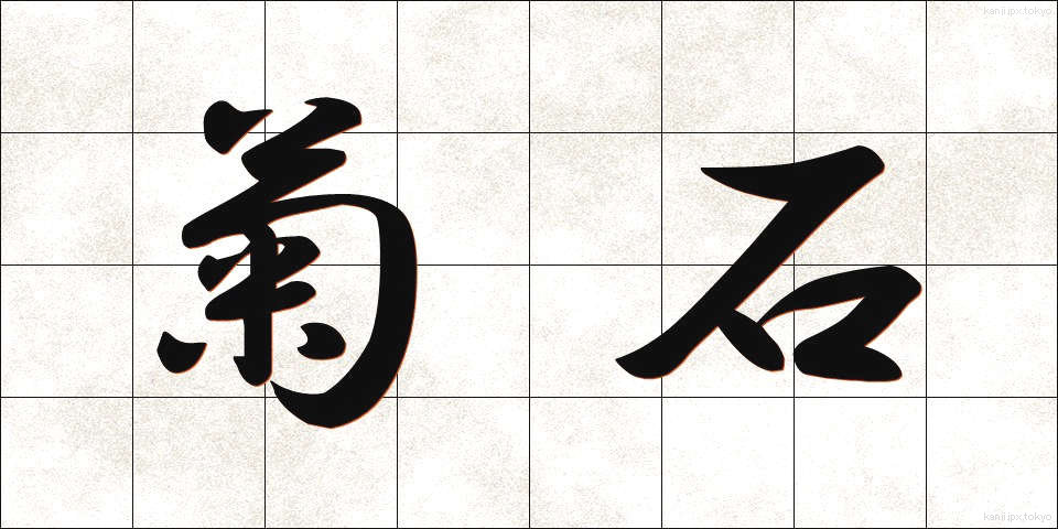 菊石 (きくせき)