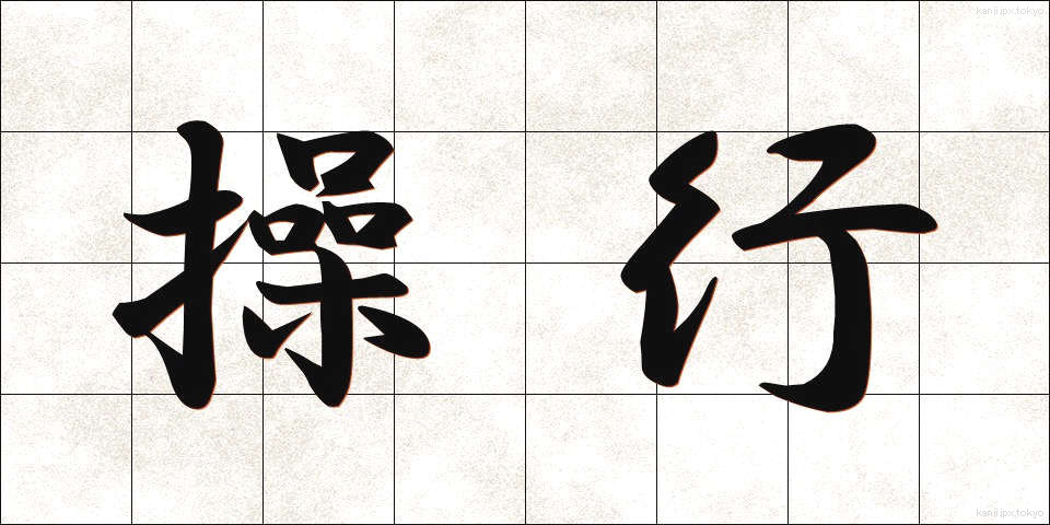 操行 (そうこう)