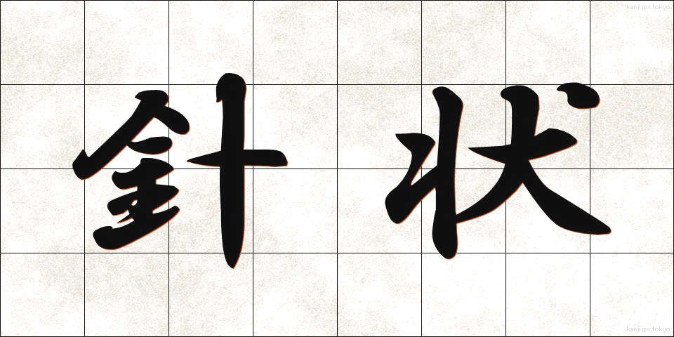 針状 (しんじょう)