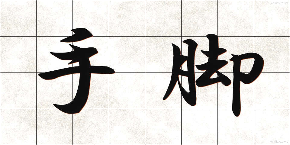 手脚 (てあし)