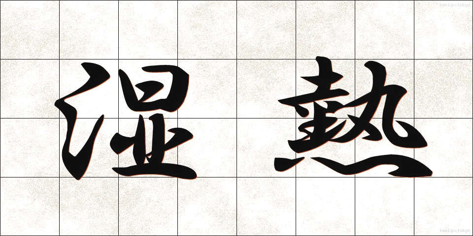 湿熱 (しつねつ)