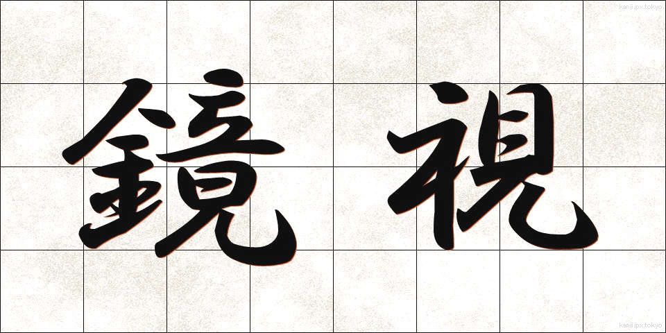 鏡視 (きょうし)