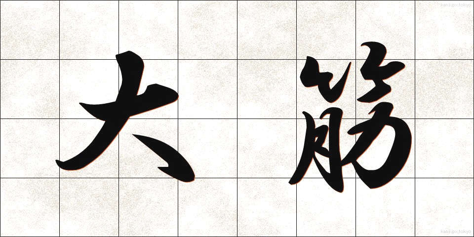 大筋 (おおすじ)