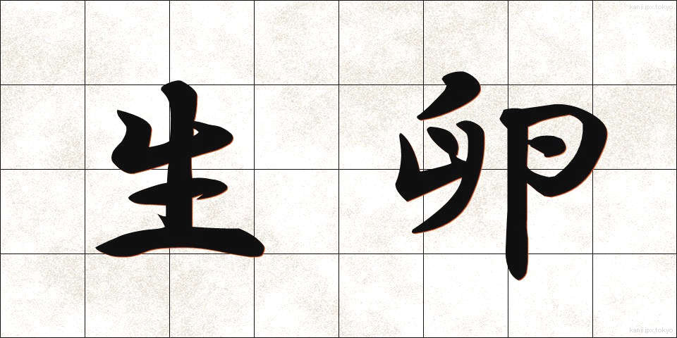 生卵 (なまたまご)