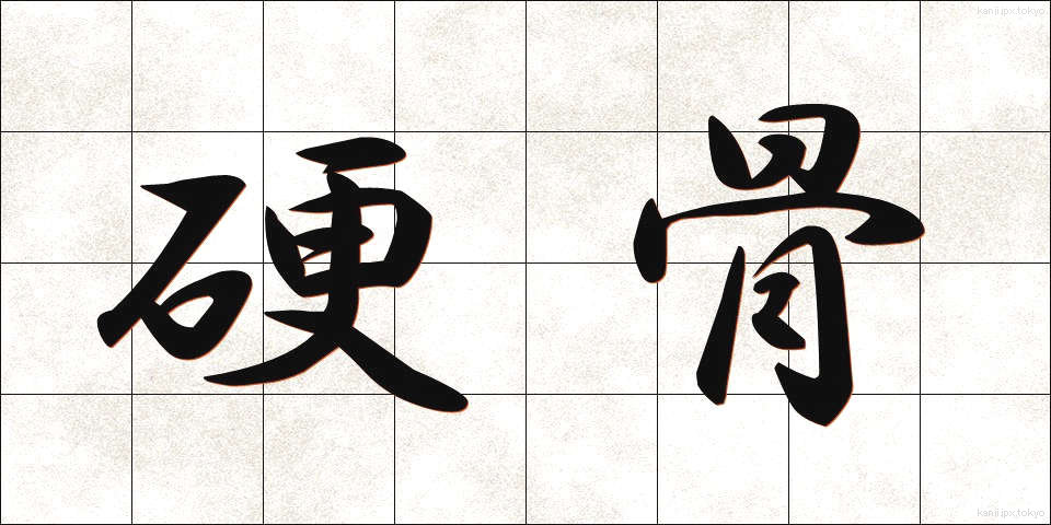 硬骨 (こうこつ)