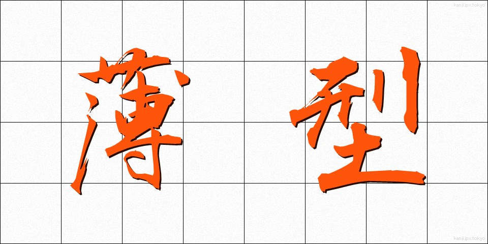 薄型 (うすがた)