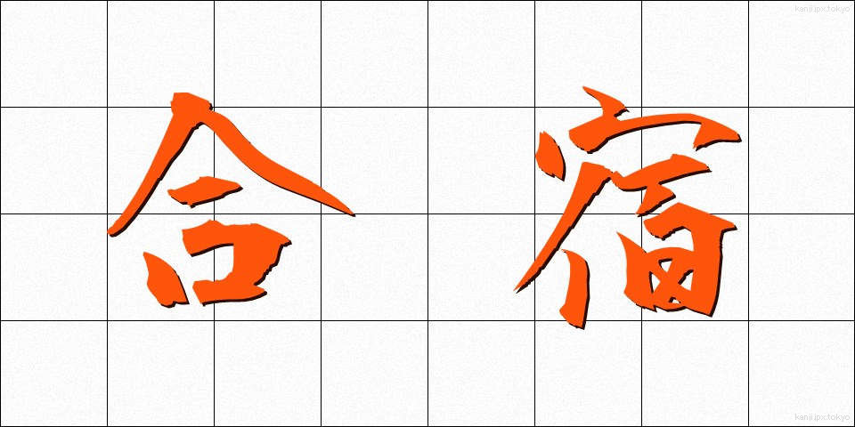 合宿 (がっしゅく)