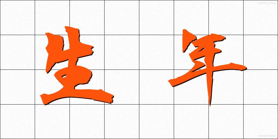 生年 (せいねん)