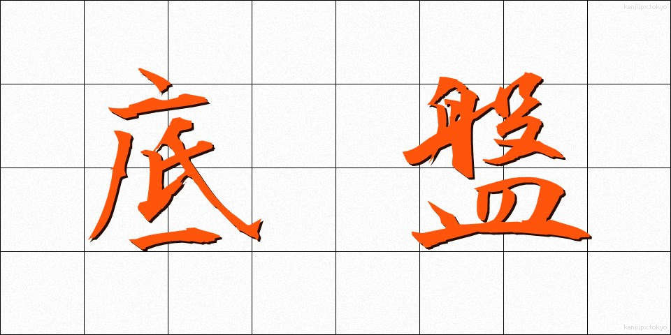 底盤 (ていばん)