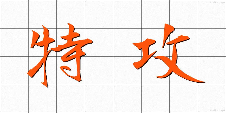 特攻 (とっこう)