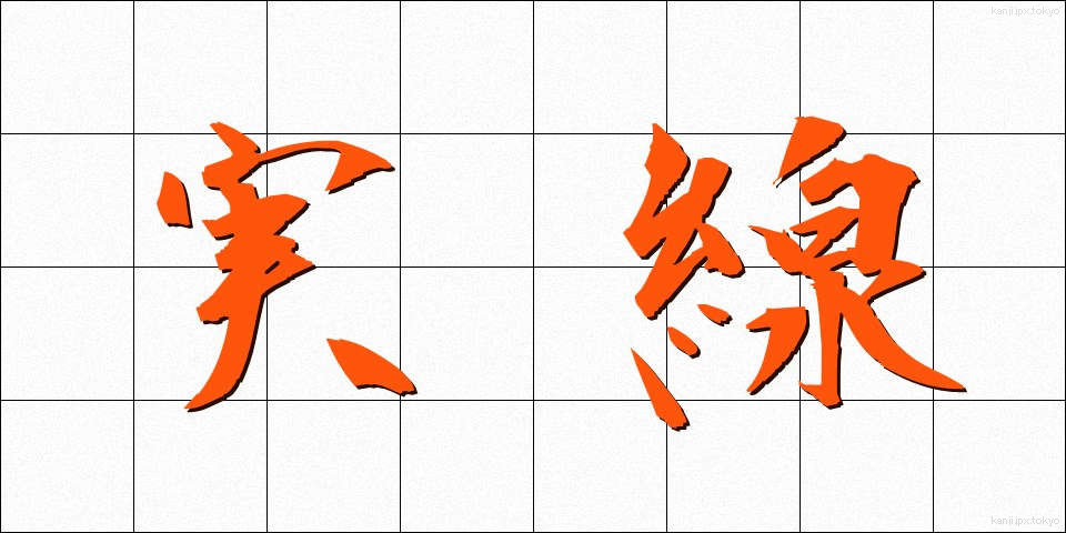 実線 (じっせん)