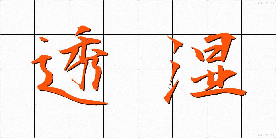 透湿 (とうしつ)