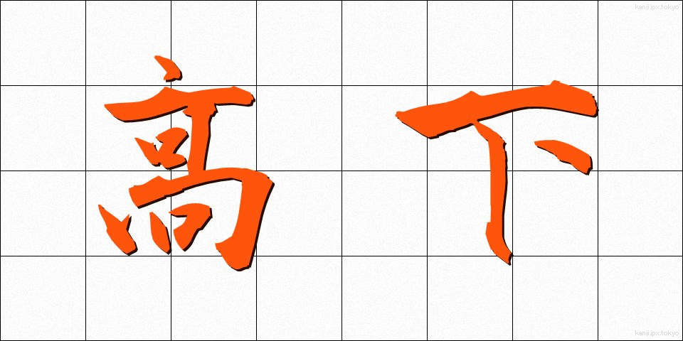 高下 (こうげ)