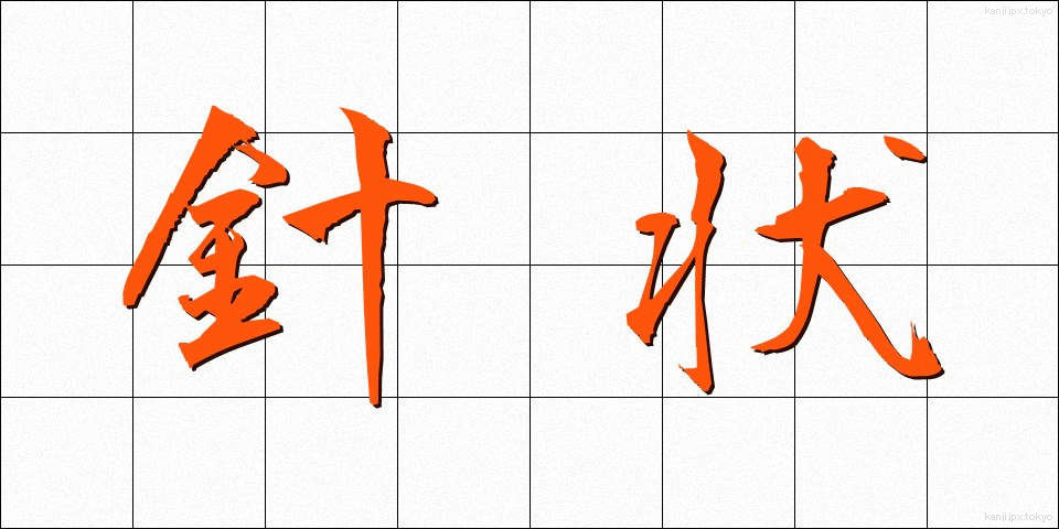 針状 (しんじょう)