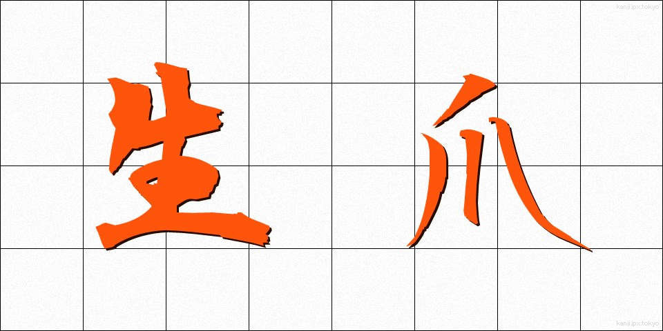 生爪 (なまづめ)