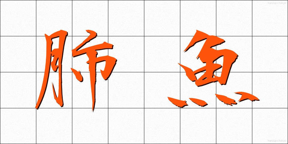 肺魚 (はいぎょ)