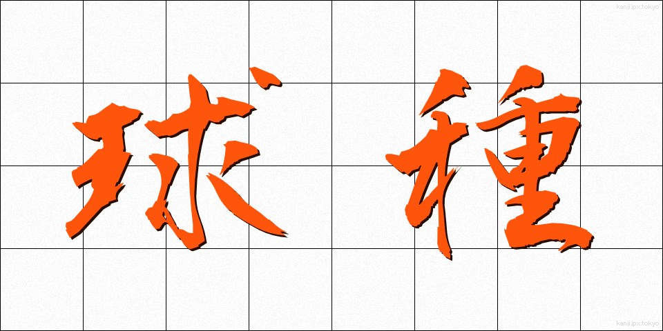 球種 (きゅうしゅ)