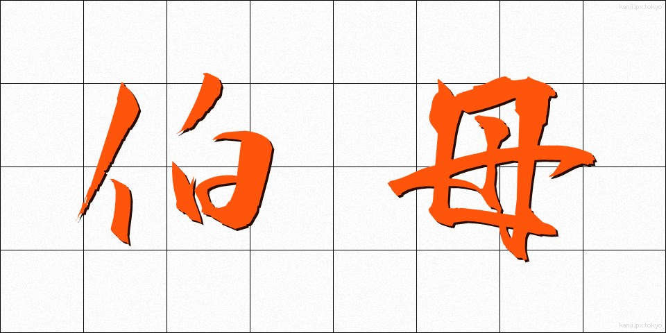 伯母 (おば)