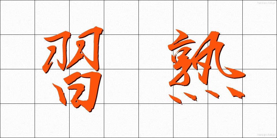 習熟 (しゅうじゅく)