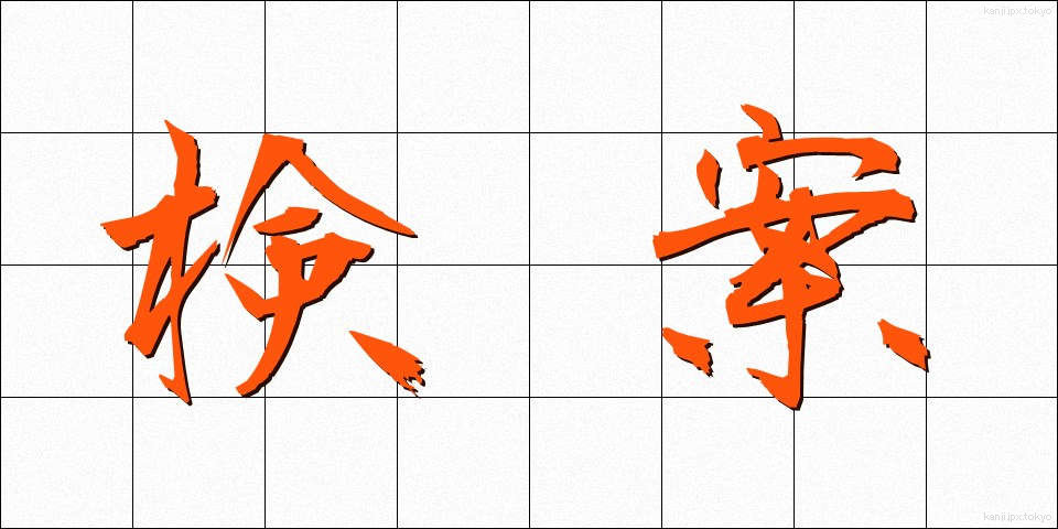 検案 (けんあん)