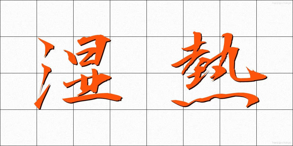 湿熱 (しつねつ)