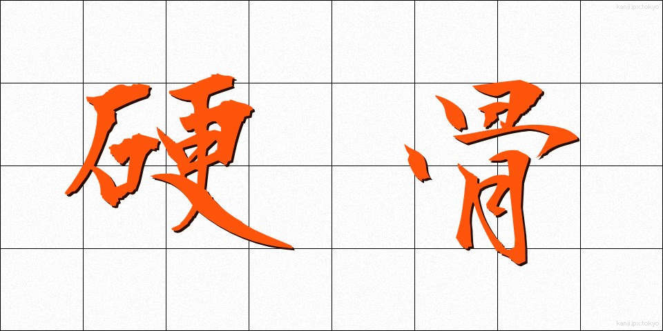 硬骨 (こうこつ)