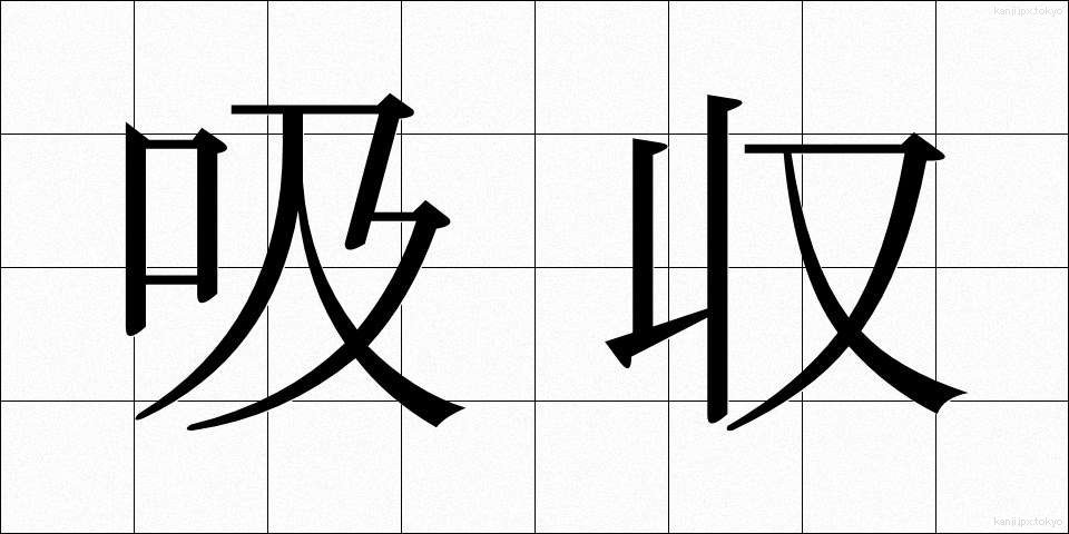 吸収 (きゅうしゅう)