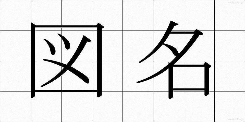 図名 (ずめい)