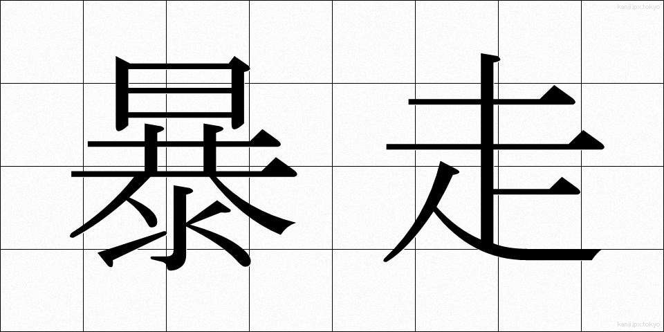 暴走 (ぼうそう)