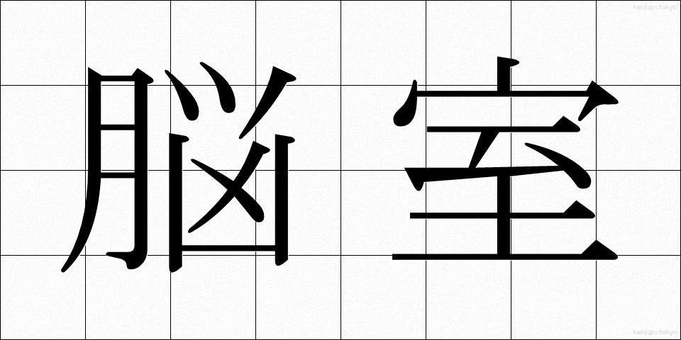 脳室 (のうしつ)