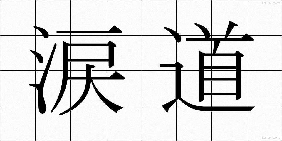 涙道 (るいどう)
