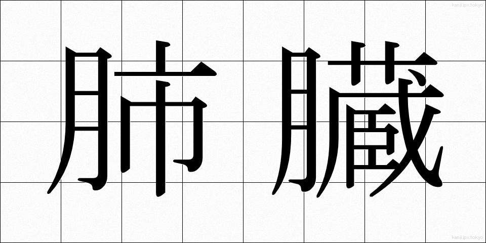 肺臓 (はいぞう)